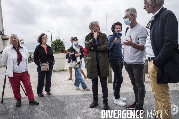 Déplacement de Delphine Batho en Baie de Somme