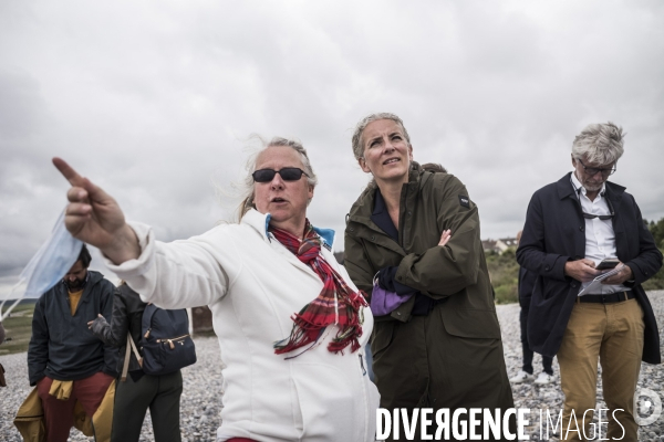 Déplacement de Delphine Batho en Baie de Somme