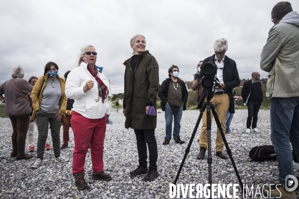 Déplacement de Delphine Batho en Baie de Somme