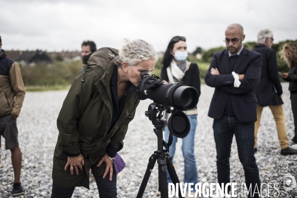 Déplacement de Delphine Batho en Baie de Somme