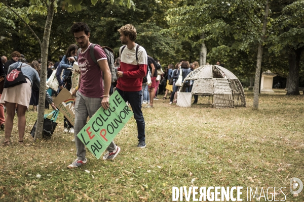 Journées d été des écologistes.