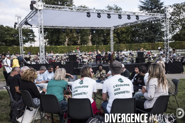 Journées d été des écologistes.