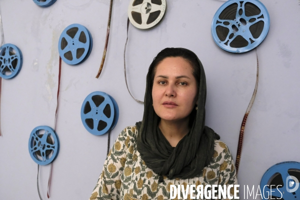 Sahraa Karimi, Afghan film director and the first female chairperson of the Afghan Film Organisation.