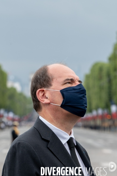 14 juillet. Le gouvernement au défilé militaire.