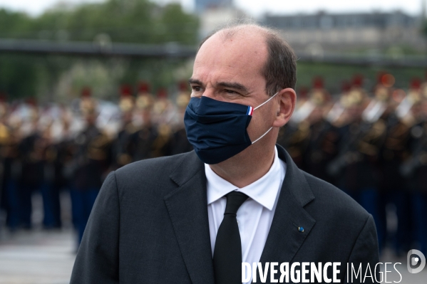 14 juillet. Le gouvernement au défilé militaire.