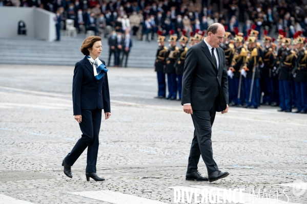 14 juillet. Le gouvernement au défilé militaire.