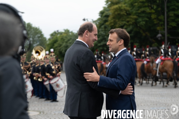 14 juillet. Le gouvernement au défilé militaire.