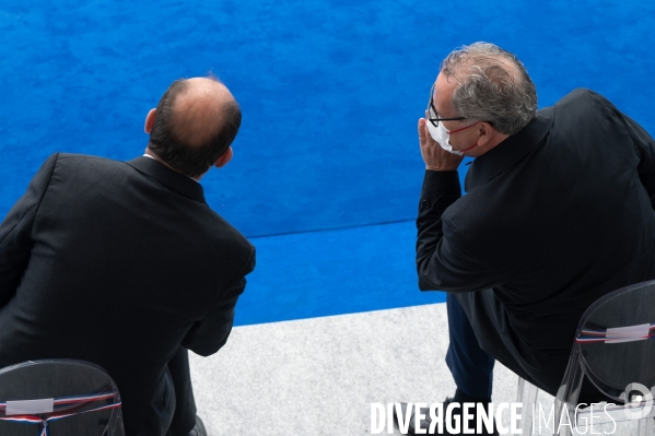 14 juillet. Le gouvernement au défilé militaire.