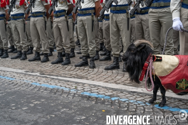 14 juillet. Défilé militaire.