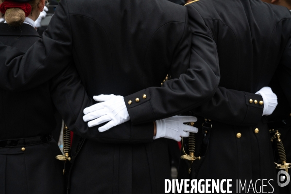 14 juillet. Défilé militaire.