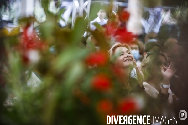 Meeting de campagne a la primaire de la droite de valerie pecresse