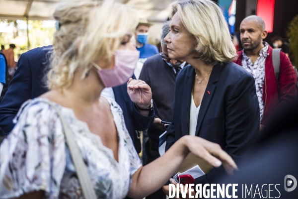 Meeting de campagne a la primaire de la droite de valerie pecresse