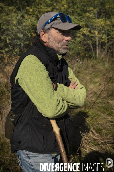 Eco-pâturage avec Laurent Maly, berger dans le Puy-de-Dôme.