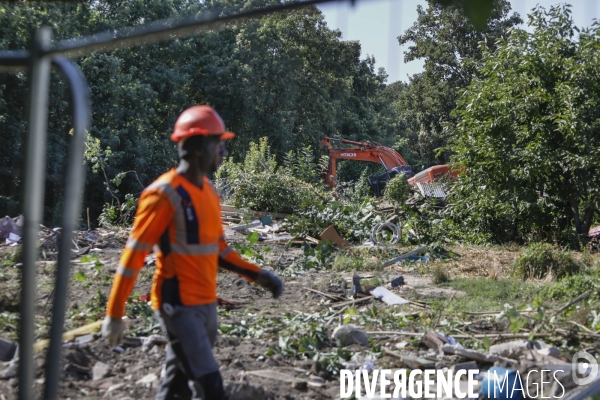 Destruction des jardins des vertus.