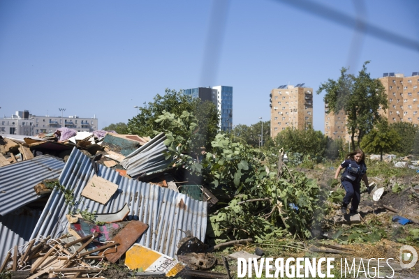 Destruction des jardins des vertus.