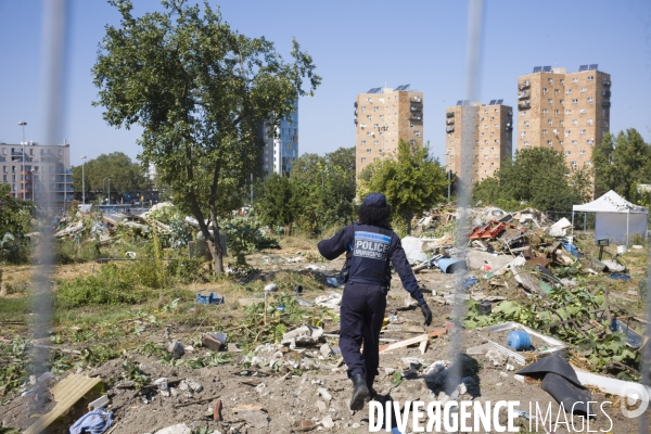 Destruction des jardins des vertus.