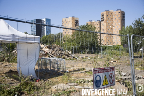 Destruction des jardins des vertus.