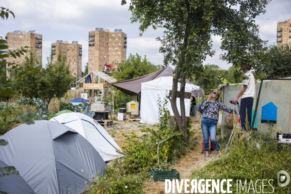 Jardins ouvriers des vertus, aubervilliers.