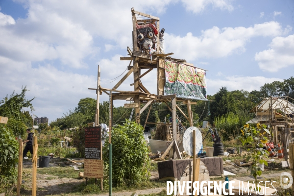 Jardins ouvriers des vertus, aubervilliers.