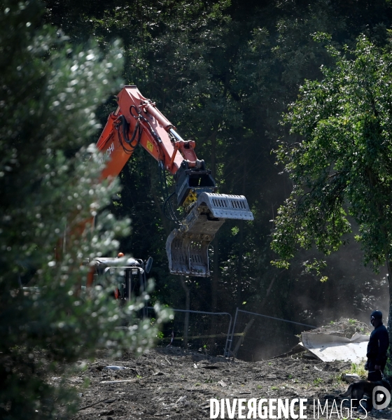 Destruction des jardins ouvriers d Aubervilliers