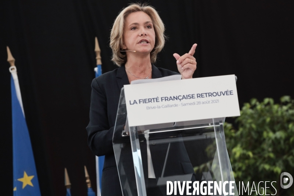 Valerie pecresse - rentree politique a brive la gaillarde