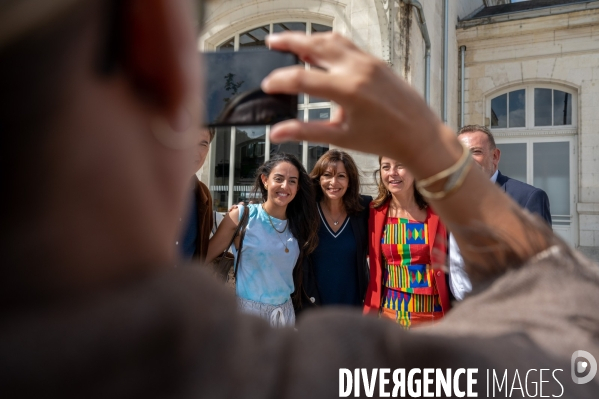 Anne Hidalgo à l université d été du PS.