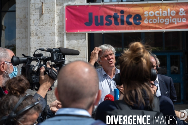 Anne Hidalgo à l université d été du PS.