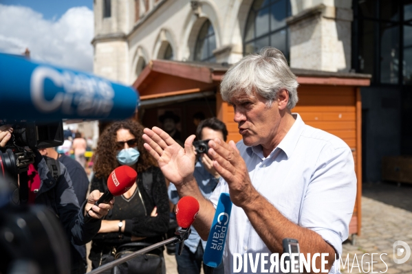 Anne Hidalgo à l université d été du PS.