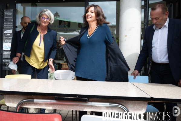 Anne Hidalgo à l université d été du PS.