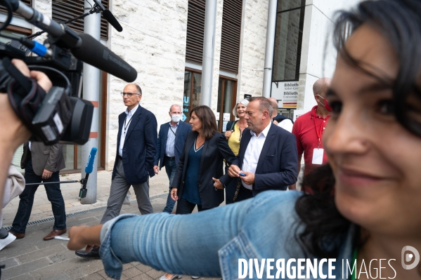 Anne Hidalgo à l université d été du PS.