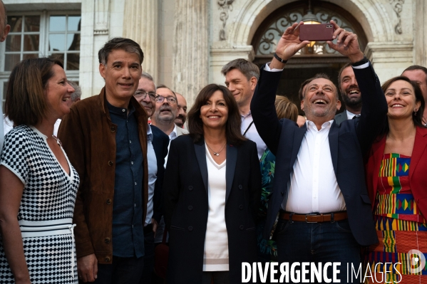 Anne Hidalgo à l université d été du PS.