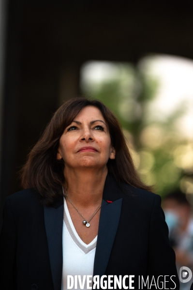 Anne Hidalgo à l université d été du PS.