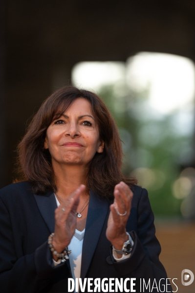 Anne Hidalgo à l université d été du PS.