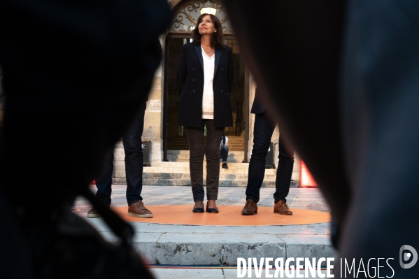 Anne Hidalgo à l université d été du PS.