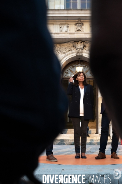 Anne Hidalgo à l université d été du PS.