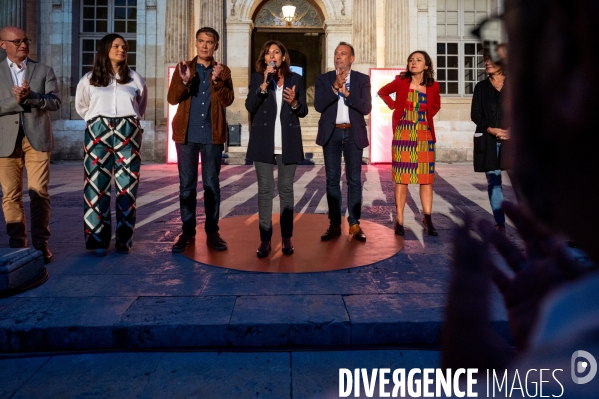 Anne Hidalgo à l université d été du PS.