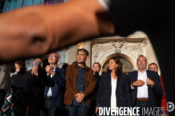Anne Hidalgo à l université d été du PS.