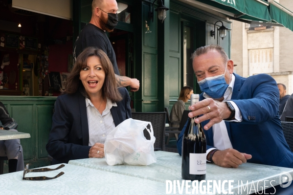 Anne Hidalgo au Campus 21 du PS.