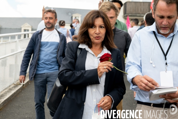 Anne Hidalgo au Campus 21 du PS.