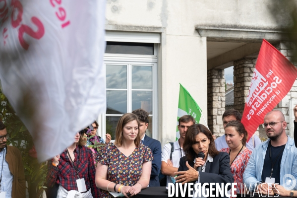 Anne Hidalgo au Campus 21 du PS.