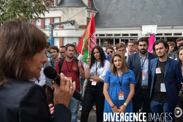 Anne Hidalgo au Campus 21 du PS.