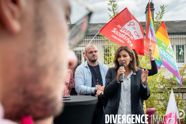 Anne Hidalgo au Campus 21 du PS.