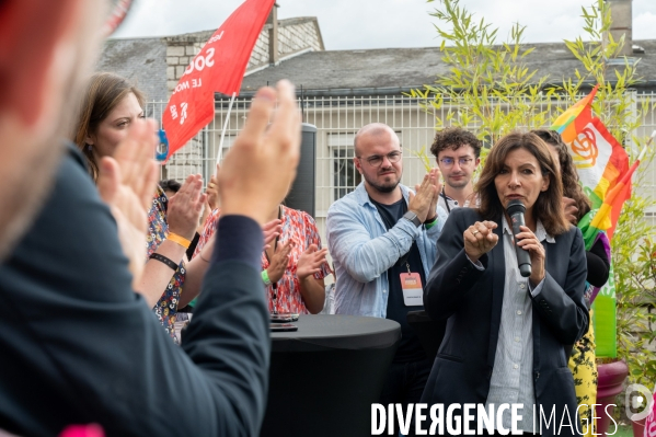 Anne Hidalgo au Campus 21 du PS.