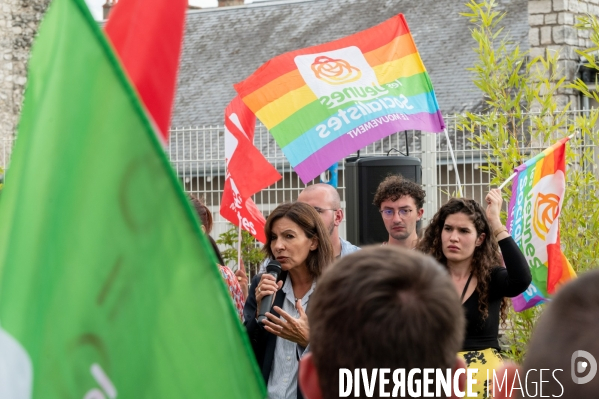 Anne Hidalgo au Campus 21 du PS.