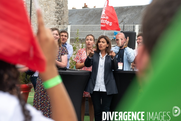 Anne Hidalgo au Campus 21 du PS.