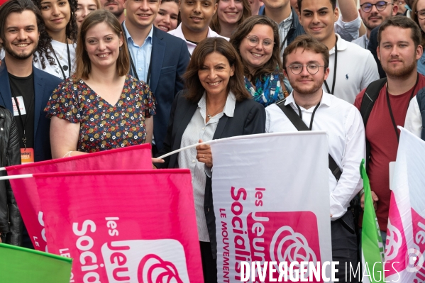 Anne Hidalgo au Campus 21 du PS.