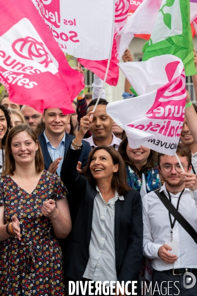 Anne Hidalgo au Campus 21 du PS.