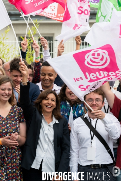 Anne Hidalgo au Campus 21 du PS.