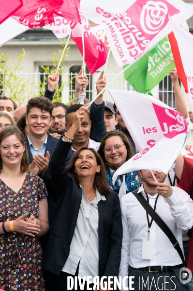 Anne Hidalgo au Campus 21 du PS.