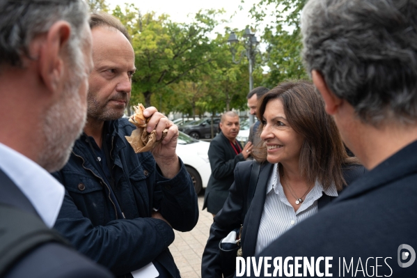 Anne Hidalgo au Campus 21 du PS.